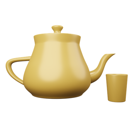 Théière  3D Icon