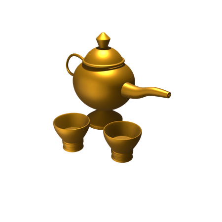 Théière arabe  3D Icon