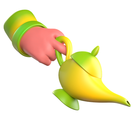 Théière arabe  3D Icon