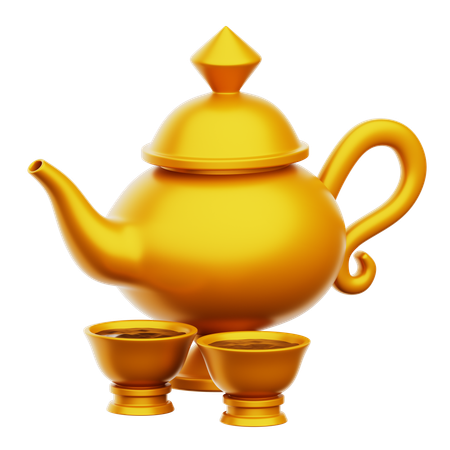 Théière arabe  3D Icon