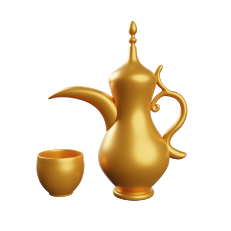 Théière classique  3D Icon