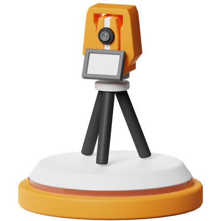 Theodolite  3D Icon