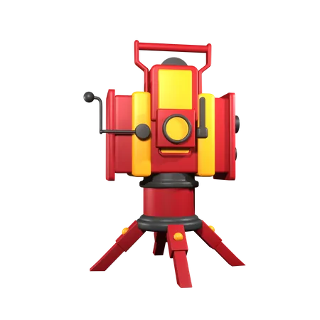 Theodolite  3D Icon