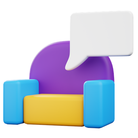 Therapy Chair  3D Icon