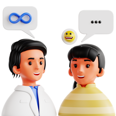 Therapy Session  3D Icon