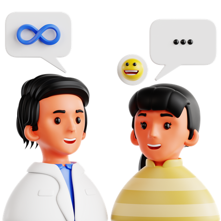 Therapy Session  3D Icon