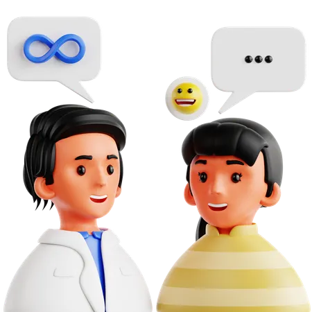 Therapy Session  3D Icon