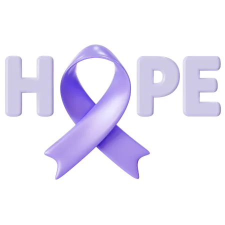 There is a hope after cancer disease  3D Icon