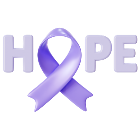 There is a hope after cancer disease  3D Icon