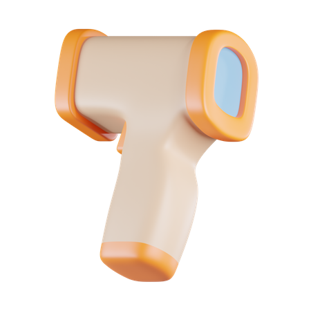 Thermo Gun  3D Icon