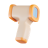 thermo gun 3d logo