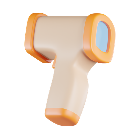 Pistolet thermique  3D Icon