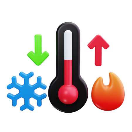 Thermodynamique  3D Icon