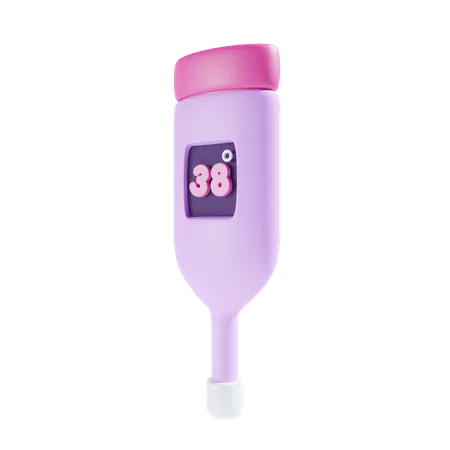 Thermometer 3 D Illustration 3D Icon