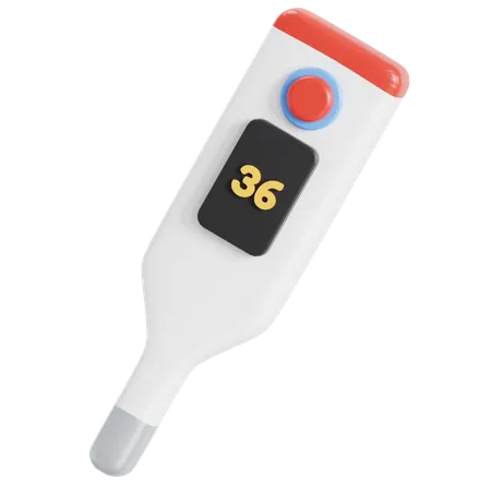Measure Temperature 3D Icon