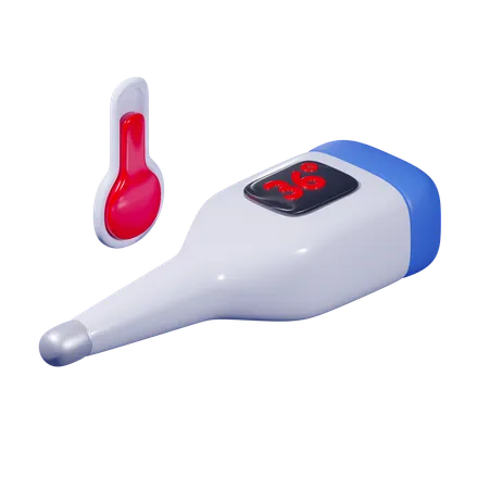 Thermometer 3 D Icon 3D Icon