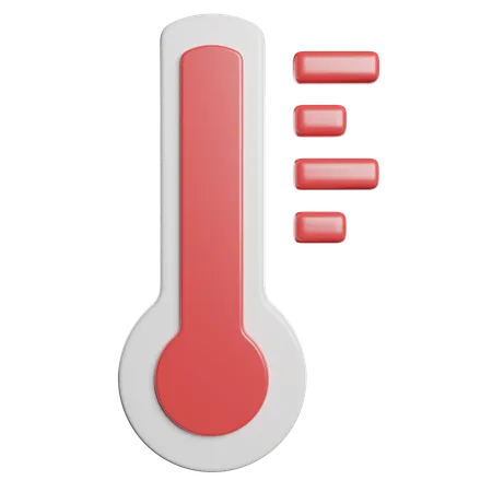 Thermometer Doctor Equipment 3D Icon