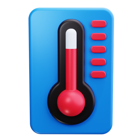 Thermometer  3D Icon