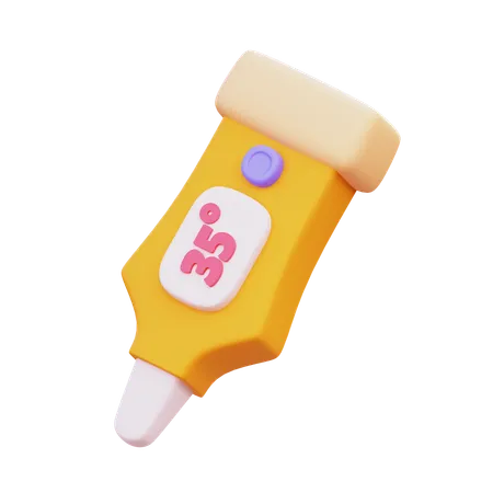 Thermometer  3D Icon