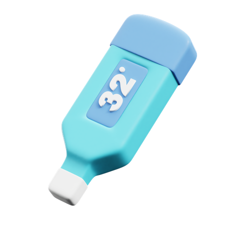 Thermometer  3D Icon