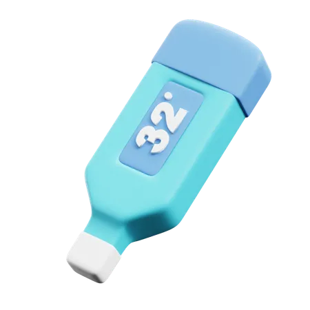 Thermometer  3D Icon