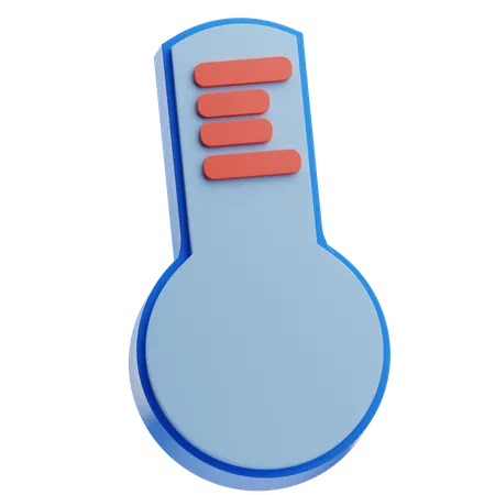 Thermometer  3D Icon