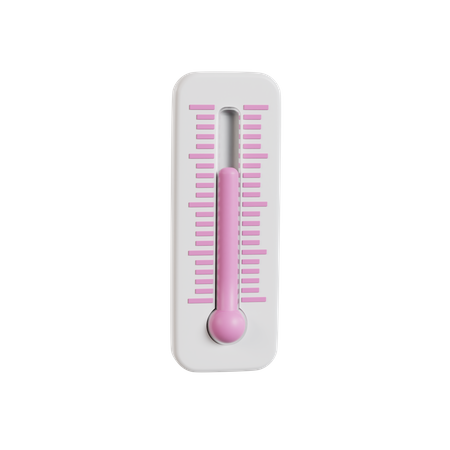 Thermometer  3D Illustration