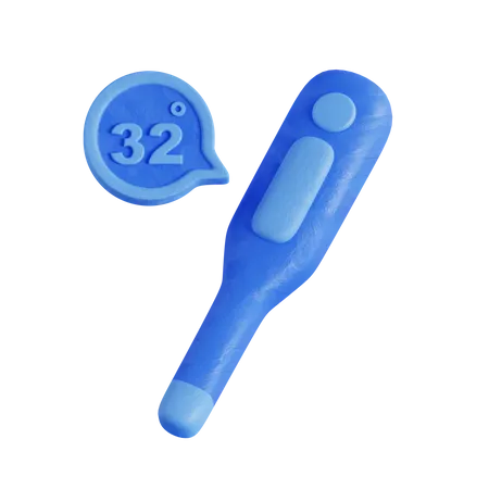 3 D Thermometer Illustration Suitable For Your Projects Related To Medical And Health Care 3D Icon