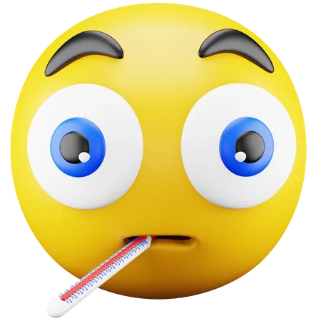 Thermometer Emoji  3D Icon