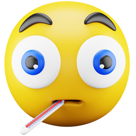Thermometer Emoji 3D Icon