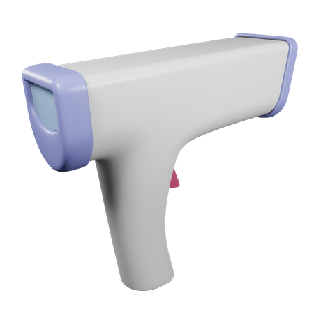 Thermometer Gun  3D Icon