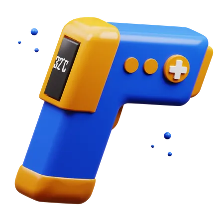 Thermometer Gun  3D Icon