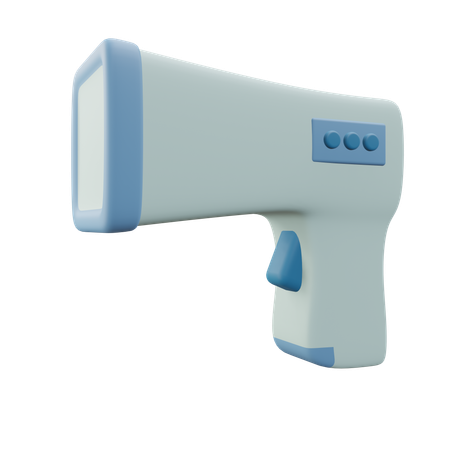 Thermometer gun  3D Icon