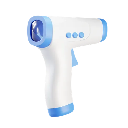 Thermometer Gun  3D Illustration