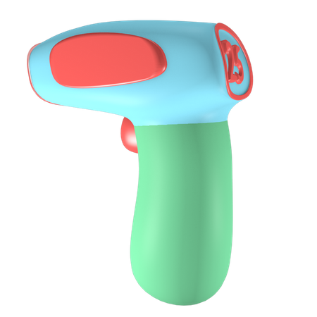 Thermometer Gun  3D Illustration