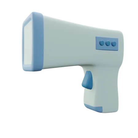Thermometer gun 3D Icon