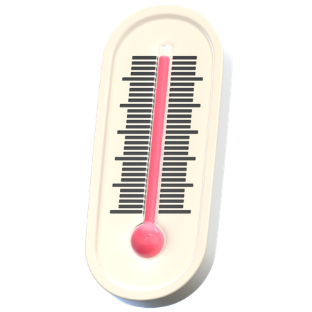 Thermometer High  3D Icon