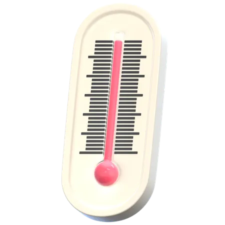 Thermometer High  3D Icon