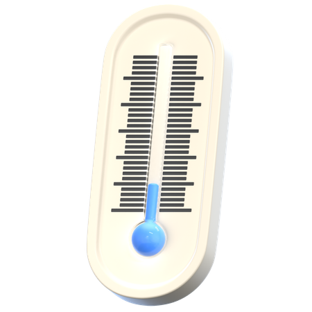 Thermometer Low  3D Icon