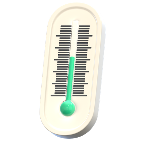 Thermometer Medium  3D Icon