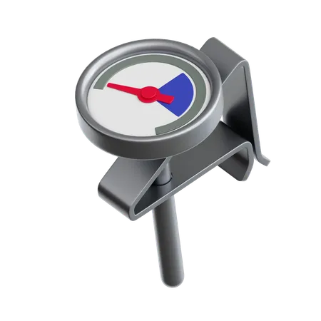 Thermometer Stick  3D Icon