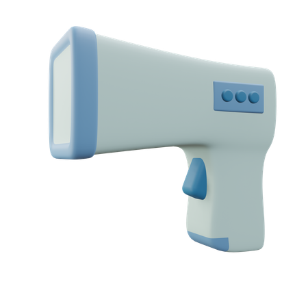 Thermometerpistole  3D Icon