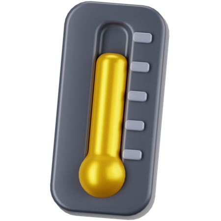 Thermometr  3D Icon