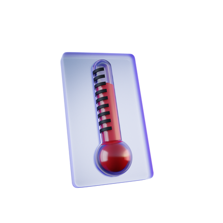 Thermomètre  3D Icon