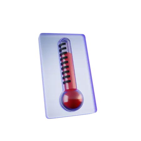 Thermomètre  3D Icon