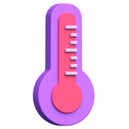 Thermomètre  3D Icon