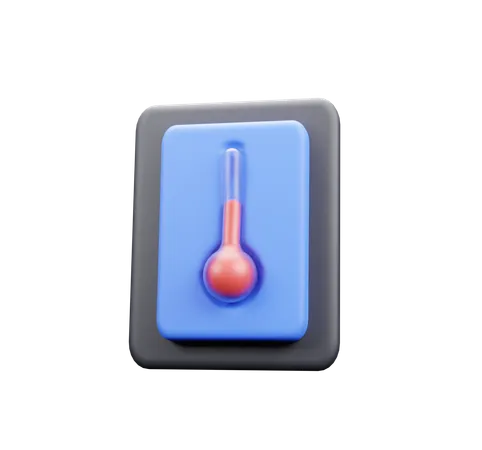 Thermomètre  3D Icon