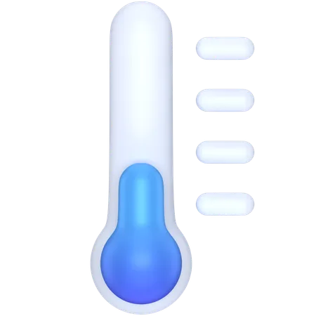 Thermomètre  3D Icon