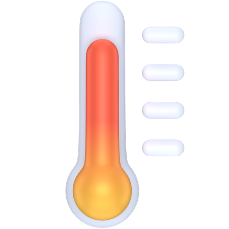 Thermomètre  3D Icon