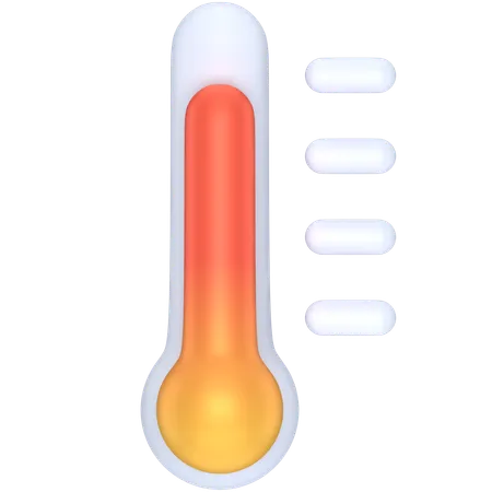 Thermomètre  3D Icon